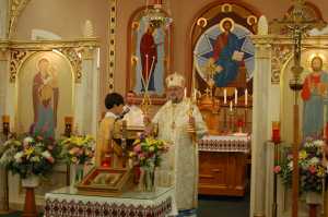 Centennial - Bishop Gives Blessing
